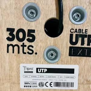 Cable Utp Exterior 305m 100% Cobre Cat 6